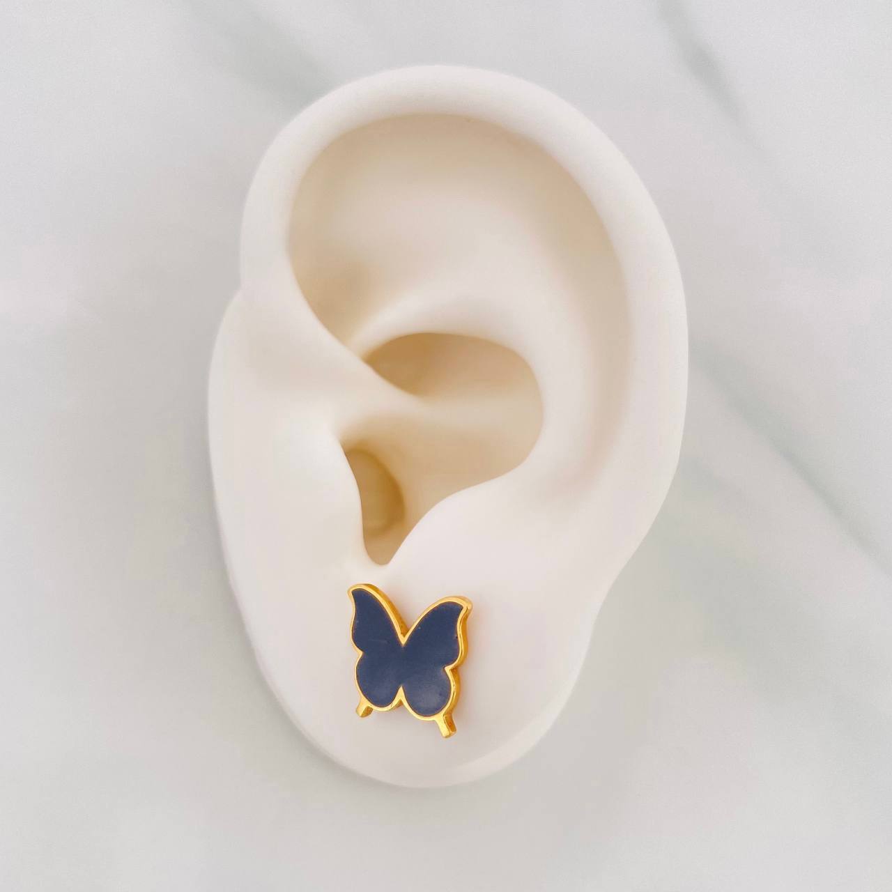 Topos Mariposa 2.25g / 9.67mm Oro Amarillo 18K