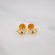 Topos Ojo Mistico 0.7g / 8.41mm Oro Amarillo 18K