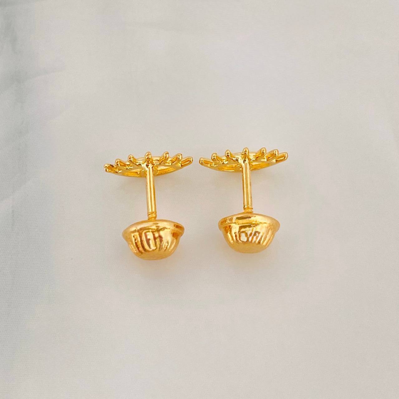 Topos Ojo Mistico 0.7g / 8.41mm Oro Amarillo 18K