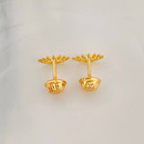 Topos Ojo Mistico 0.7g / 8.41mm Oro Amarillo 18K