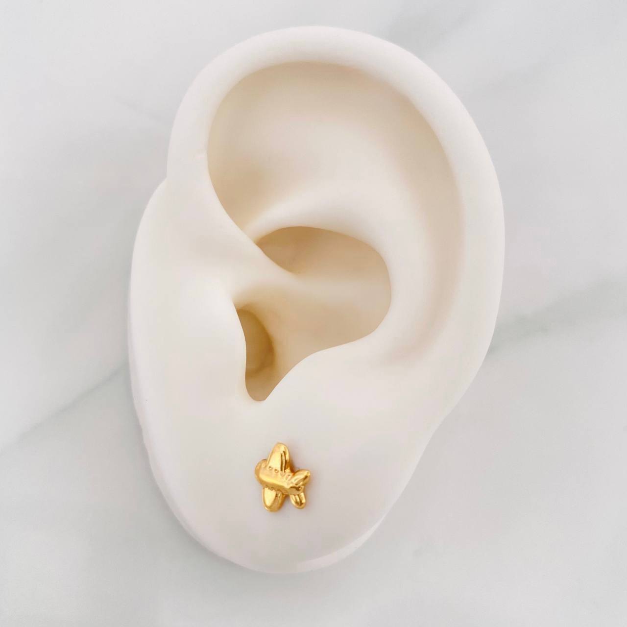 Topos Avion 0.65g / 7.15mm Oro Amarillo 18K