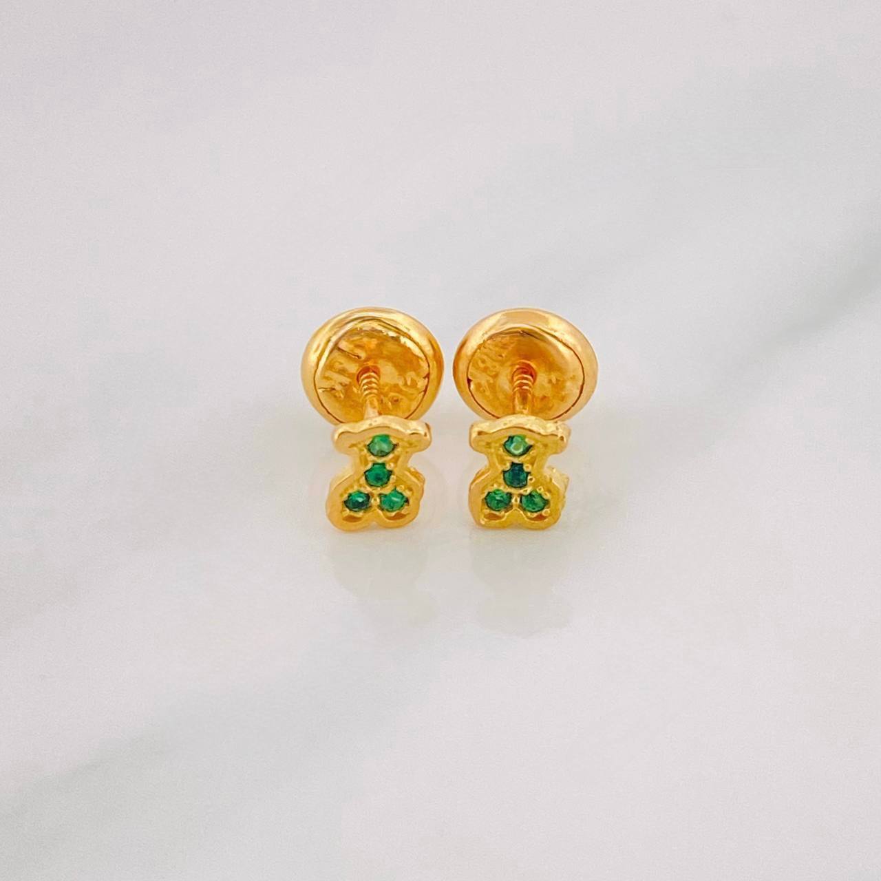 Topos Oso Ts 0.7g / 3.75mm Oro Amarillo 18K