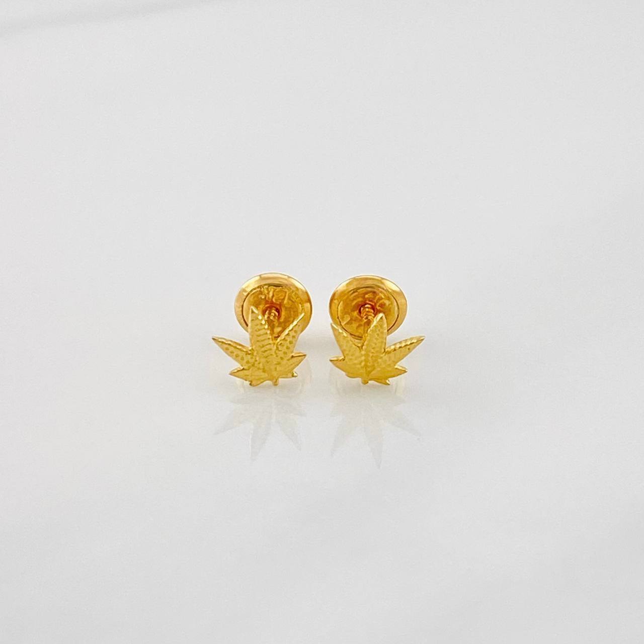 Topos Hojas 0.8g / 5.11mm Oro Amarillo 18K