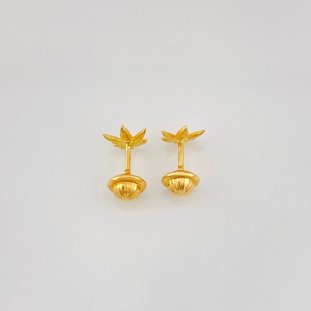 Topos Hojas 0.8g / 5.11mm Oro Amarillo 18K
