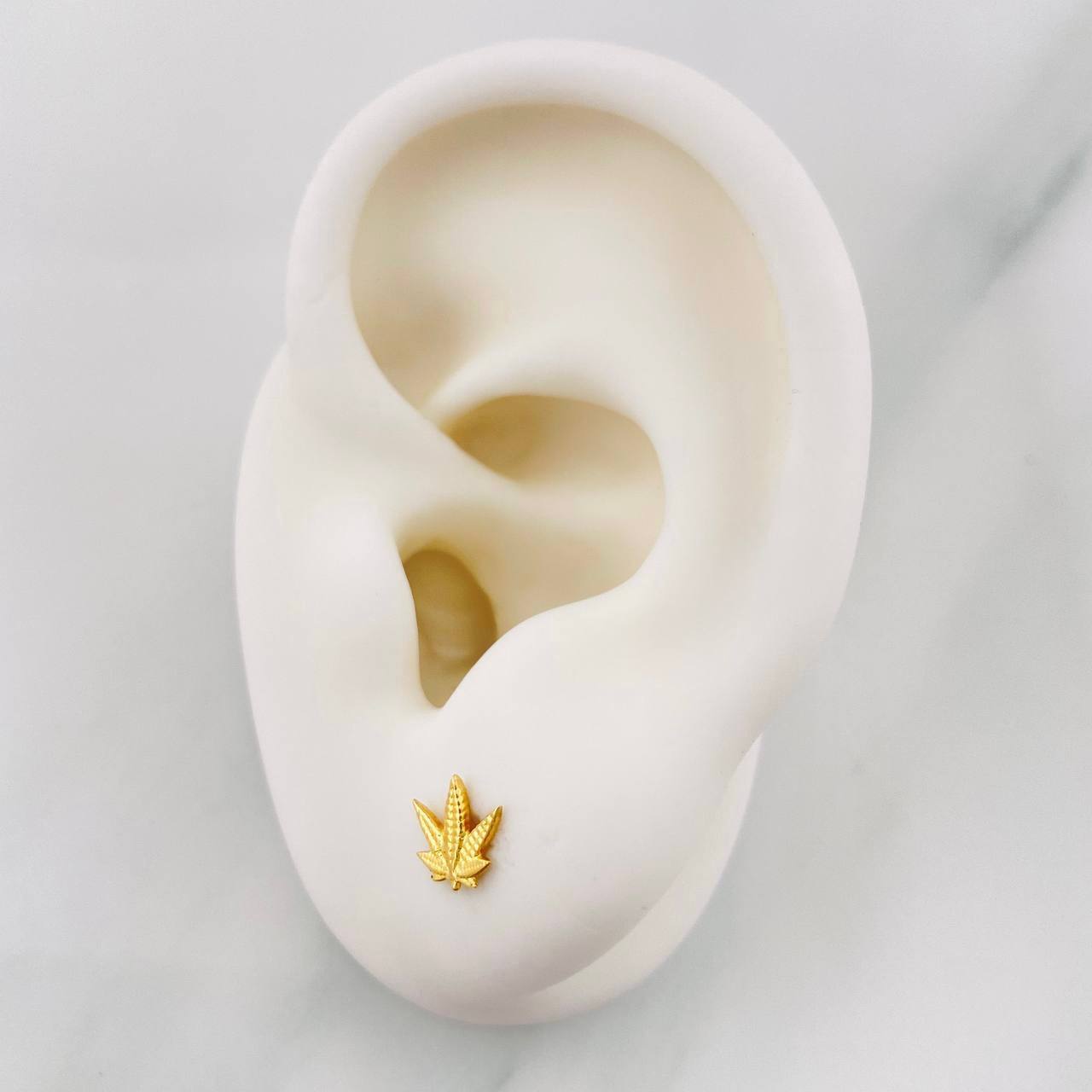 Topos Hojas 0.8g / 5.11mm Oro Amarillo 18K