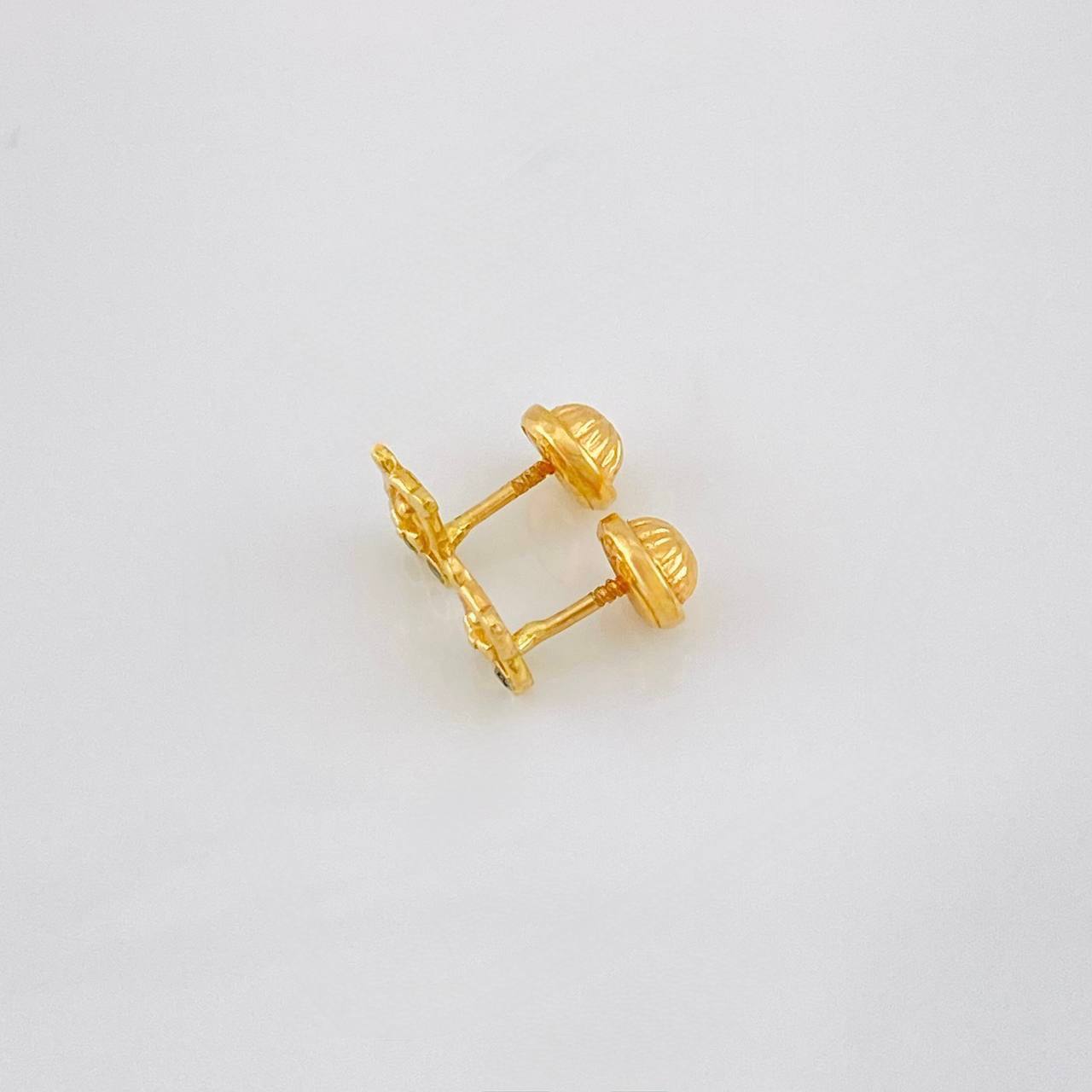 Topos Oso 0.85g / 3.8mm Oro Amarillo 18K
