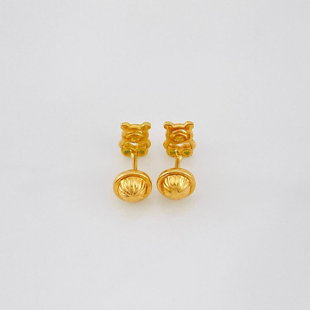 Topos Oso 0.85g / 3.8mm Oro Amarillo 18K