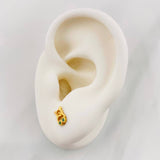Topos Oso 0.85g / 3.8mm Oro Amarillo 18K