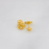Topos Fe 1.2g / 8.36mm Oro Amarillo 18K