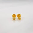 Topos Bolas Doradas 0.75g / 3.3mm Oro Amarillo 18K