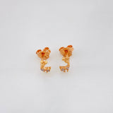 Topos Venado 0.8g / 6.76mm Oro Rosa 18K