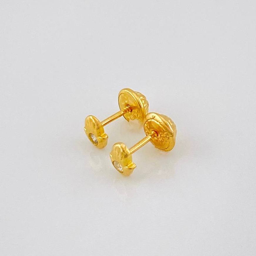 Topos Mano Hamsa 0.75g / 4.36mm Oro Amarillo 18K