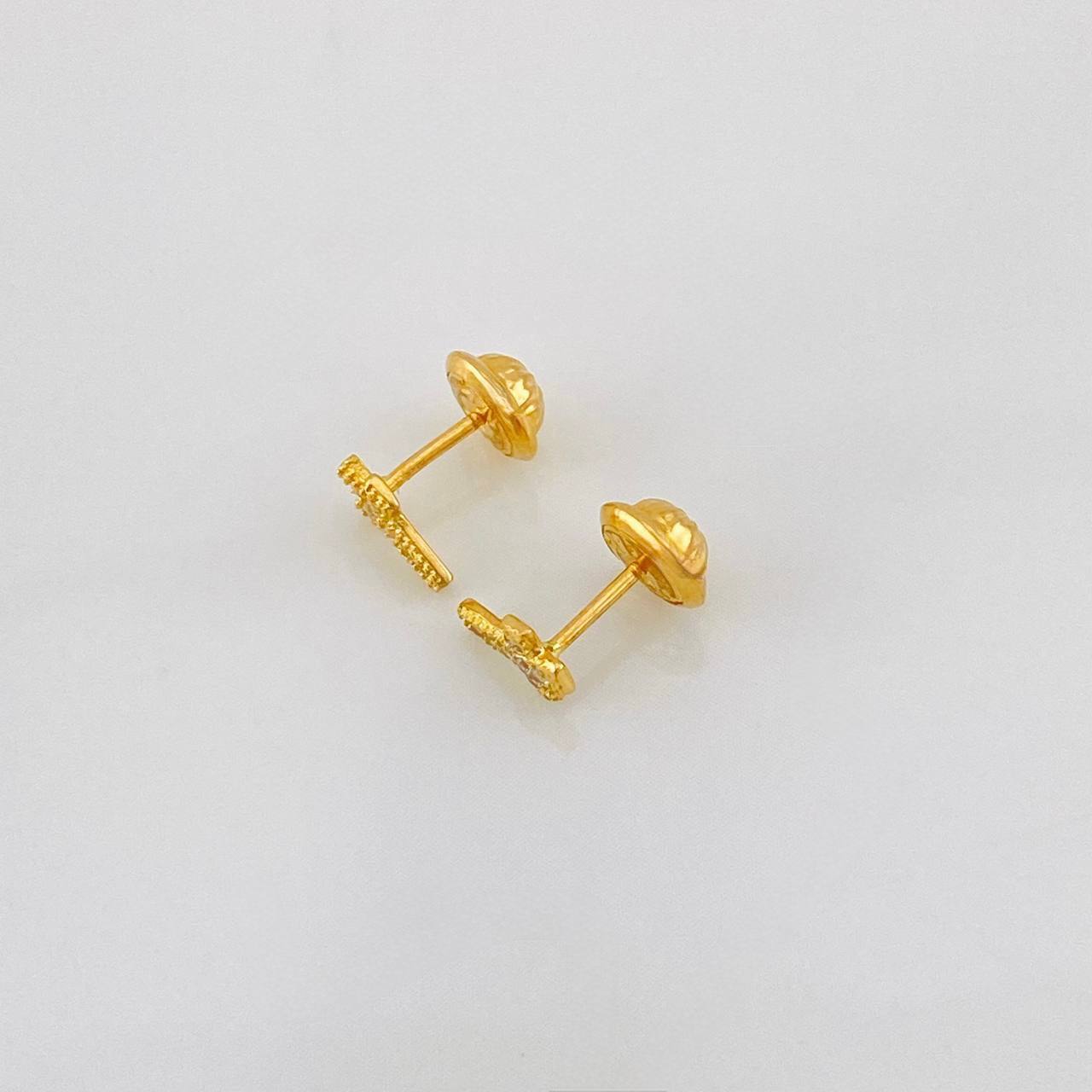 Topos Cruz 0.75g / 4.57mm Oro Amarillo 18K