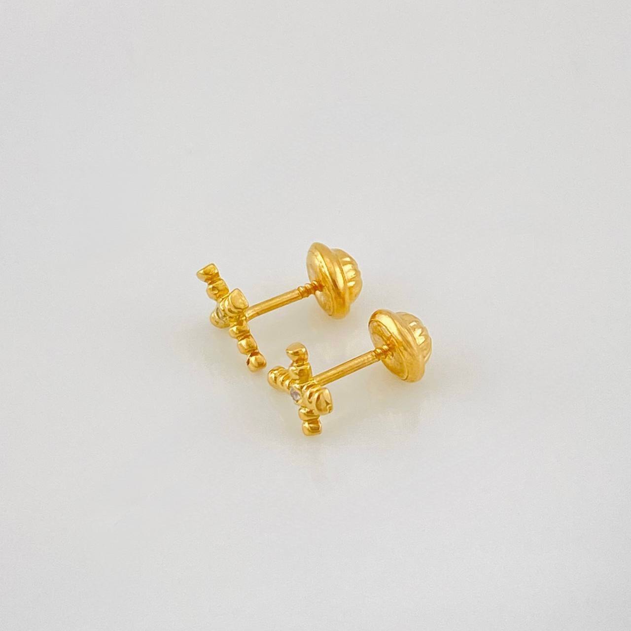 Topos Cruz 0.9g / 6.52mm Oro Amarillo 18K