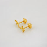 Topos Cruz 0.9g / 6.52mm Oro Amarillo 18K