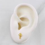 Topos Cruz 0.95g / 5.77mm Oro Amarillo 18K