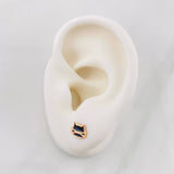 Topos Gato 0.7g / 7.46mm Oro Rosa 18K