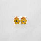 Topos Flor 0.7g / 7.21mm Oro Rosa 18K