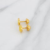Topos Letra D 1.05g / 7.15mm Oro Amarillo 18K