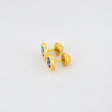 Topos Letra S 1.05g / 7.05mm Oro Amarillo 18K