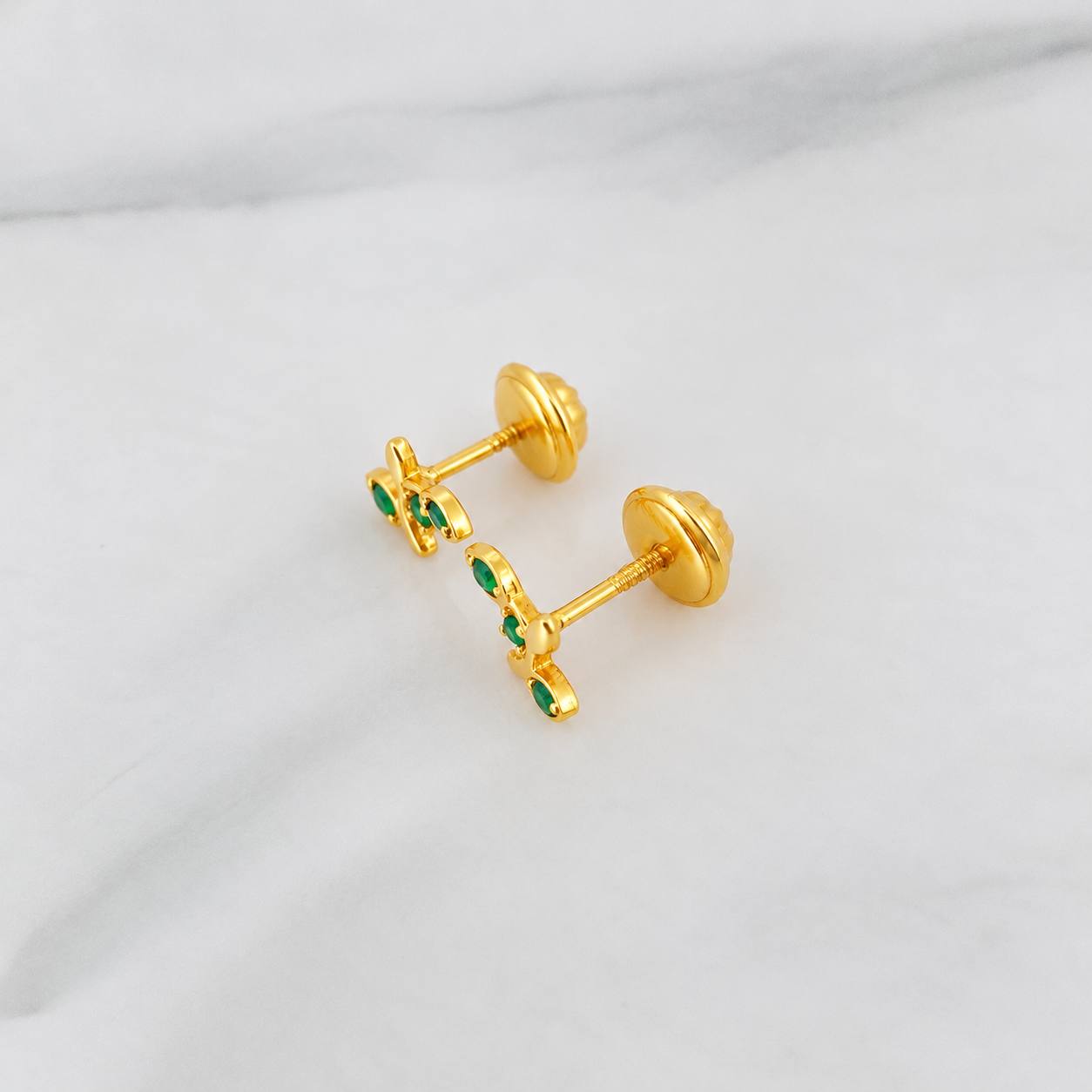 Topos Hojas 0.75g / 8.05mm Oro Amarillo 18K