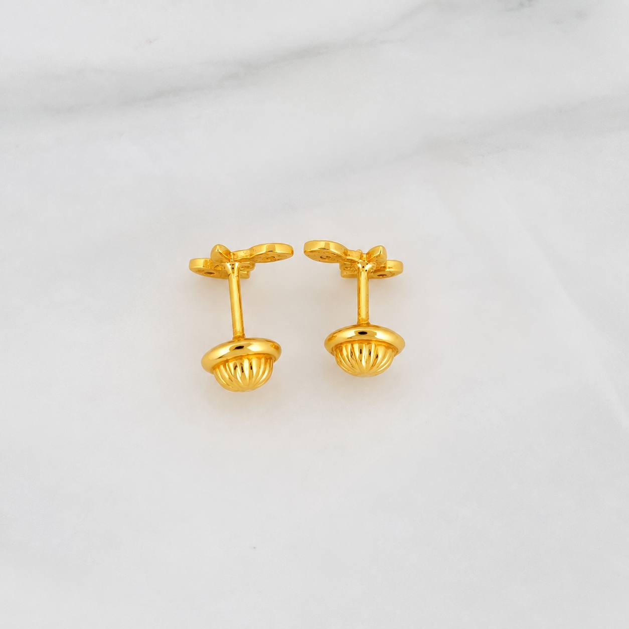 Topos Hojas 0.75g / 8.05mm Oro Amarillo 18K