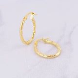 Candongas Anto 1.55g / 2.3cm Oro Amarillo 18K