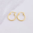 Candongas Gaby 0.9g / 1.5cm Oro Amarillo 18K