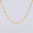 Cadena Figaro 2.75g / 60cm / 2.6mm Oro Amarillo 18K