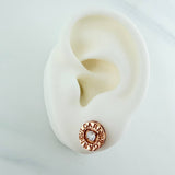 Topos Bv 2.4gr / 9.71mm Oro Rosa 18K %