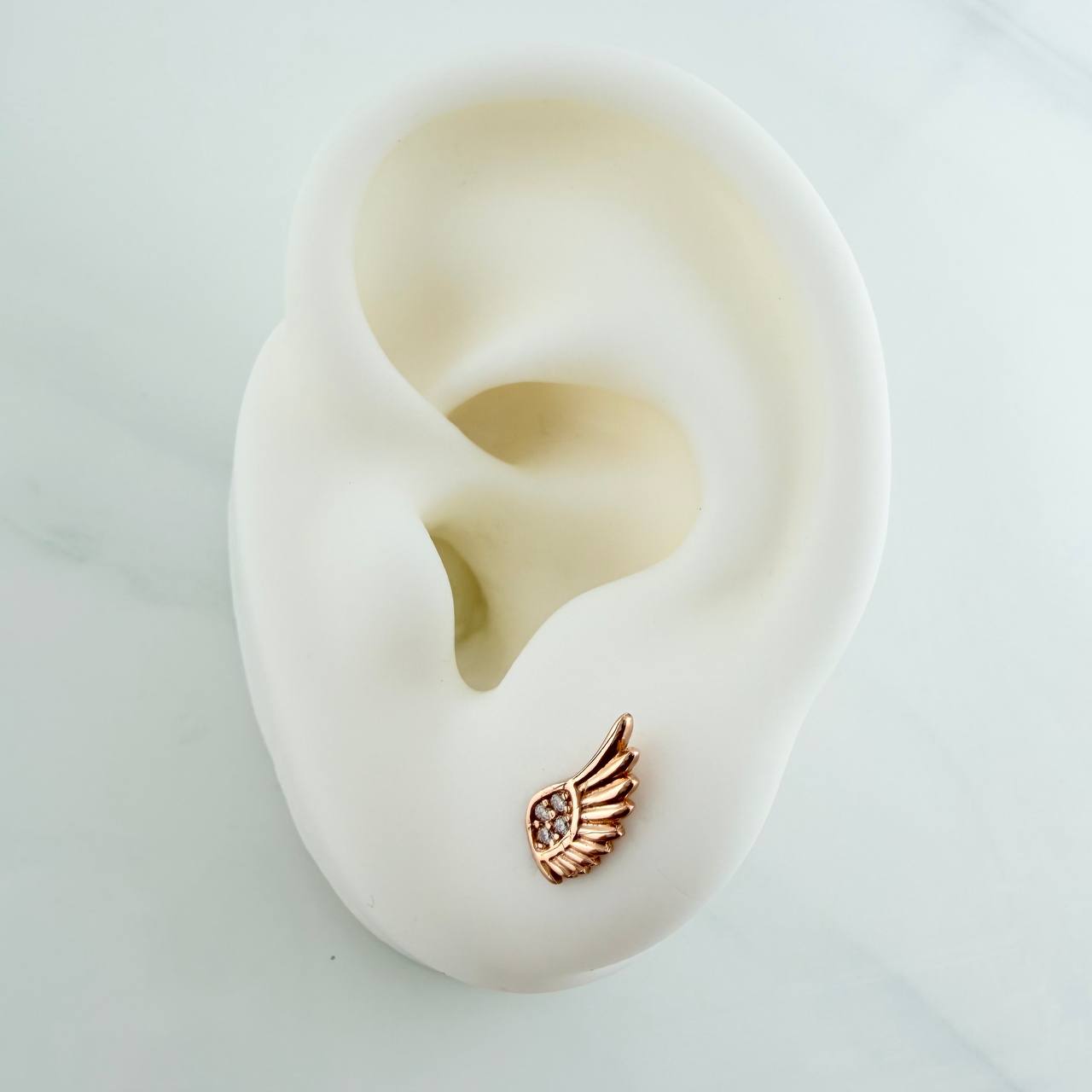 Topos Alas 1.1gr / 5.15mm Oro Rosa 18K %