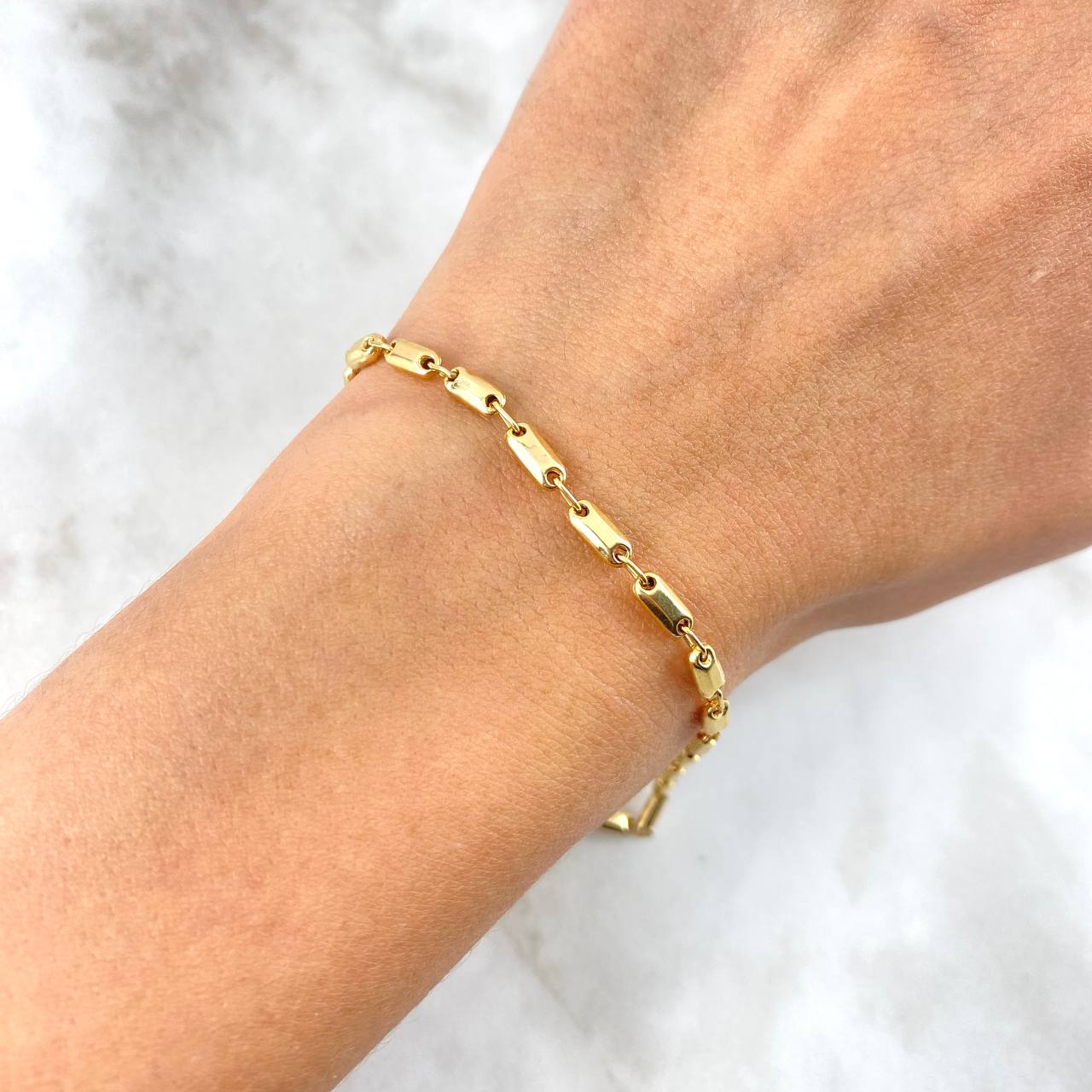 Pulso Adige 3gr / 19cm / 3mm Oro Amarillo