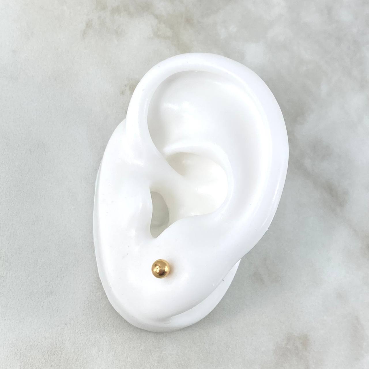 Topos Bola 0.5gr / 4mm / Oro Amarillo 18K *