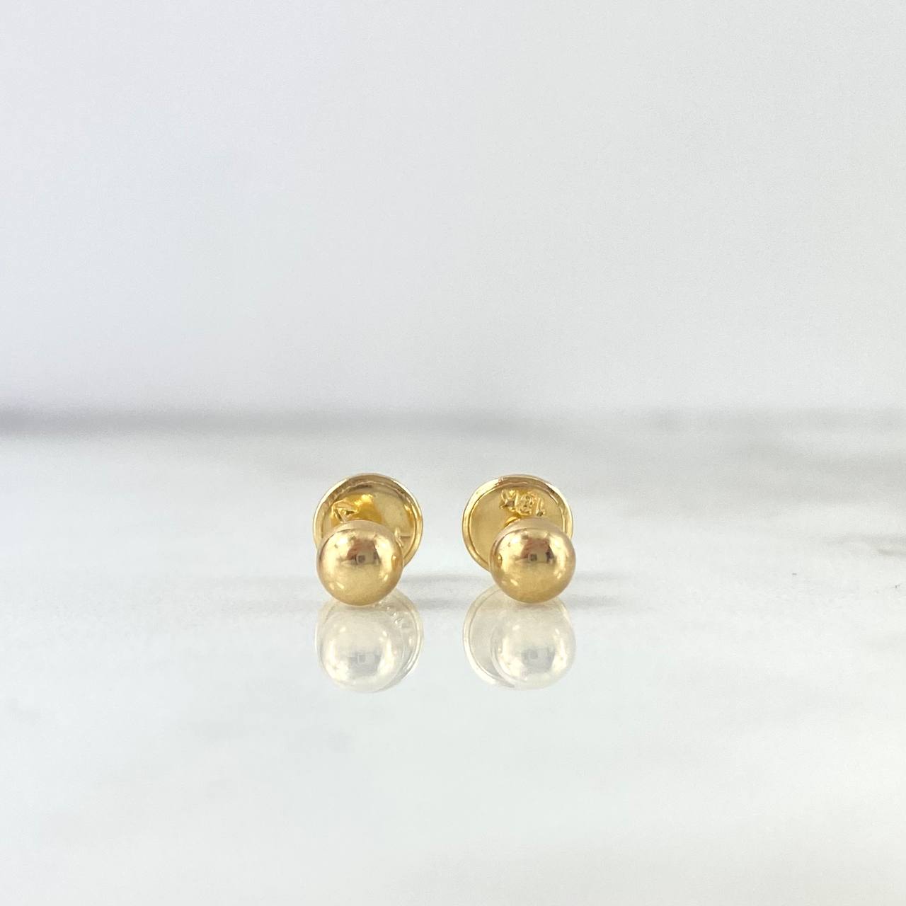 Topos Bola Lisa 0.45gr / Oro 18K ©