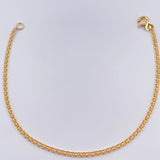 Pulso China 1.85gr / 19.5cm / 2.1mm Oro Amarillo +1 18K &