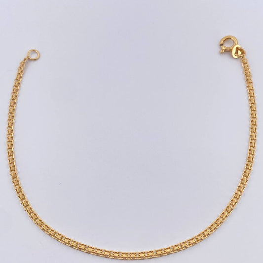 Pulso China 1.9gr / 19cm / 2mm Oro Amarillo +1 18K &
