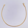 Pulso China 1.5gr / 19cm / 1.6mm Oro Amarillo +1 18K &