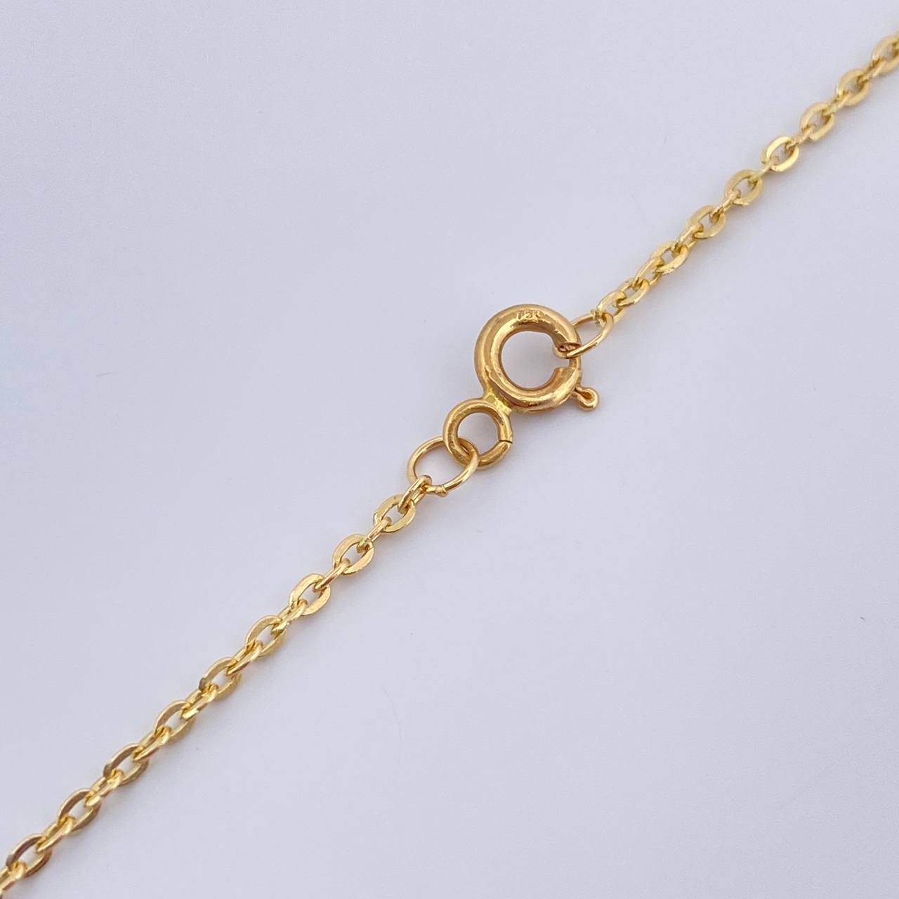 Cadena Escapulario Aro Seguido 5.15gr / 42.5cm / 1.5mm Oro Amarillo 18K &