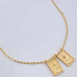 Cadena Escapulario Aro Seguido 5.35gr / 42.5cm / 1.5mm Oro Amarillo 18K &
