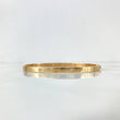 Pulso Aro Tornillo 12.05gr / 19cm / 4.4mm Hexagono Circones Blancos Oro Amarillo