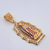 Dije Virgen Guadalupe 4.4gr / 3.7cm / Oro Amarillo 18K %