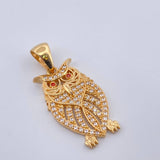 Dije Buho 3.1gr / 3cm / Oro Amarillo 18K %