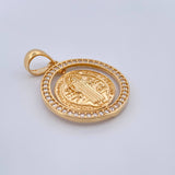 Dije San Benito 4.1gr / 3.3cm / Oro Amarillo 18K %