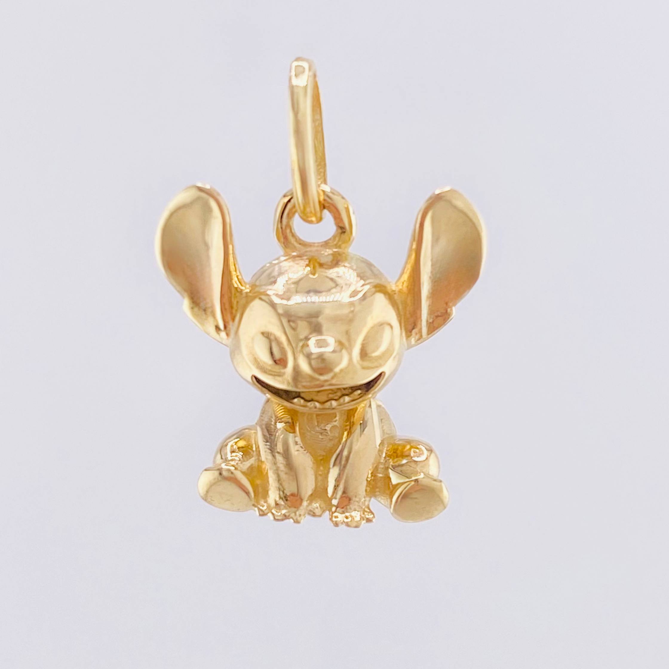 Dije Monstruo 626 3.85gr / 1.8cm / Oro Amarillo 18K
