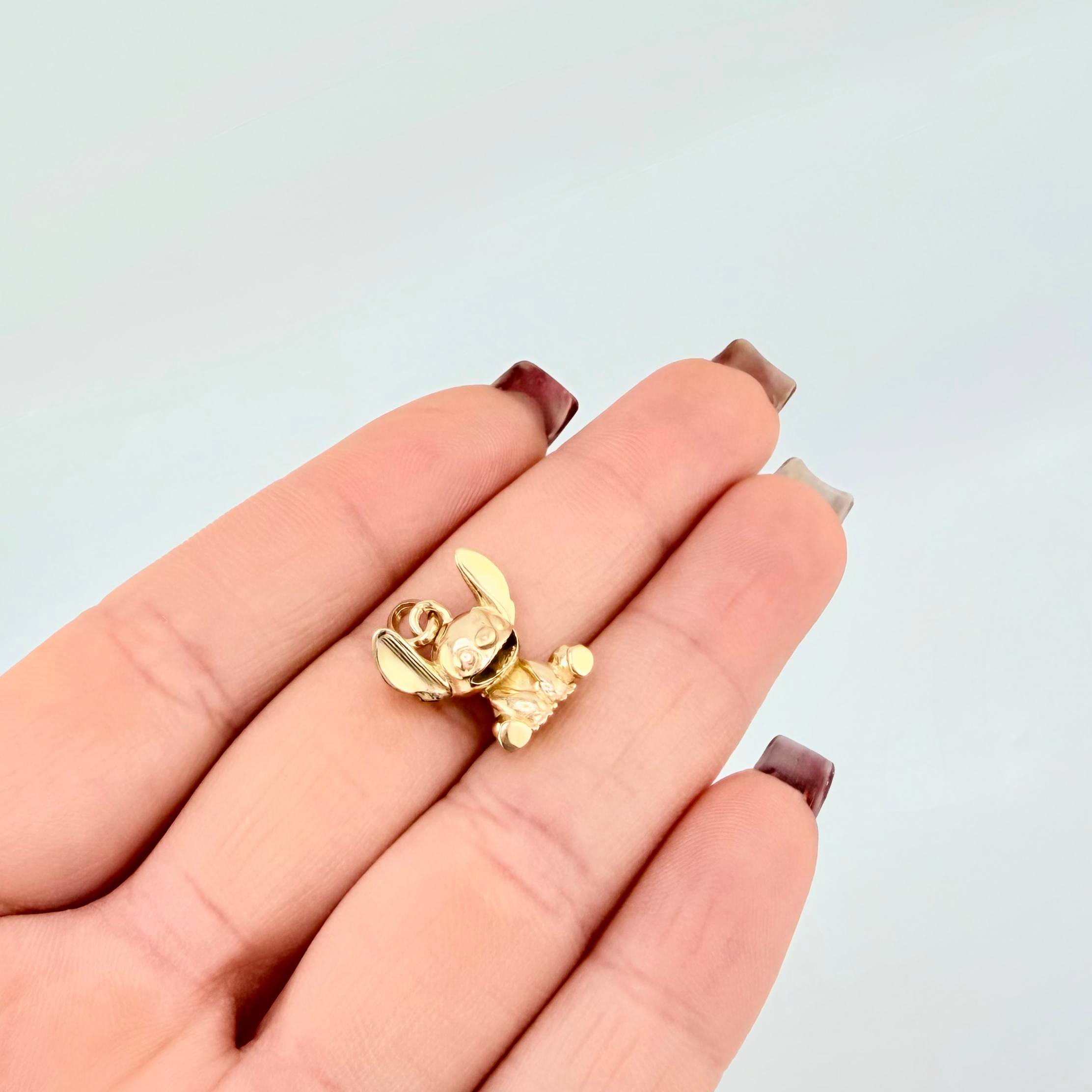 Dije Monstruo 626 3.85gr / 1.8cm / Oro Amarillo 18K