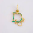 Dije Dios 1.1gr / 2cm / Oro Amarillo 18K *
