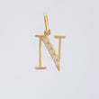 Dije Letra N 0.8gr / 2cm / Oro Amarillo 18K