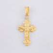 Dije Cruz Cristo 1.05gr / 3cm / Oro Amarillo 18K *
