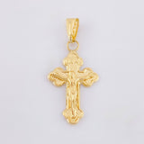 Dije Cruz Cristo 1.05gr / 3cm / Oro Amarillo 18K *