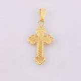 Dije Cruz Cristo 1.05gr / 3cm / Oro Amarillo 18K *